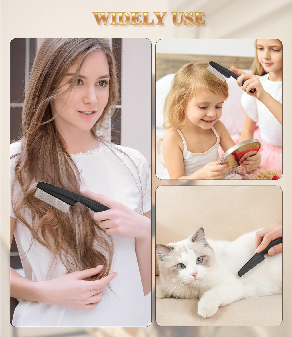 Fine-Tooth Scalp Cleaning Comb