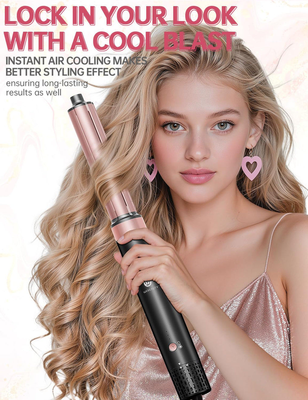 Dual-Voltage 7-in-1 Hot Air Styler