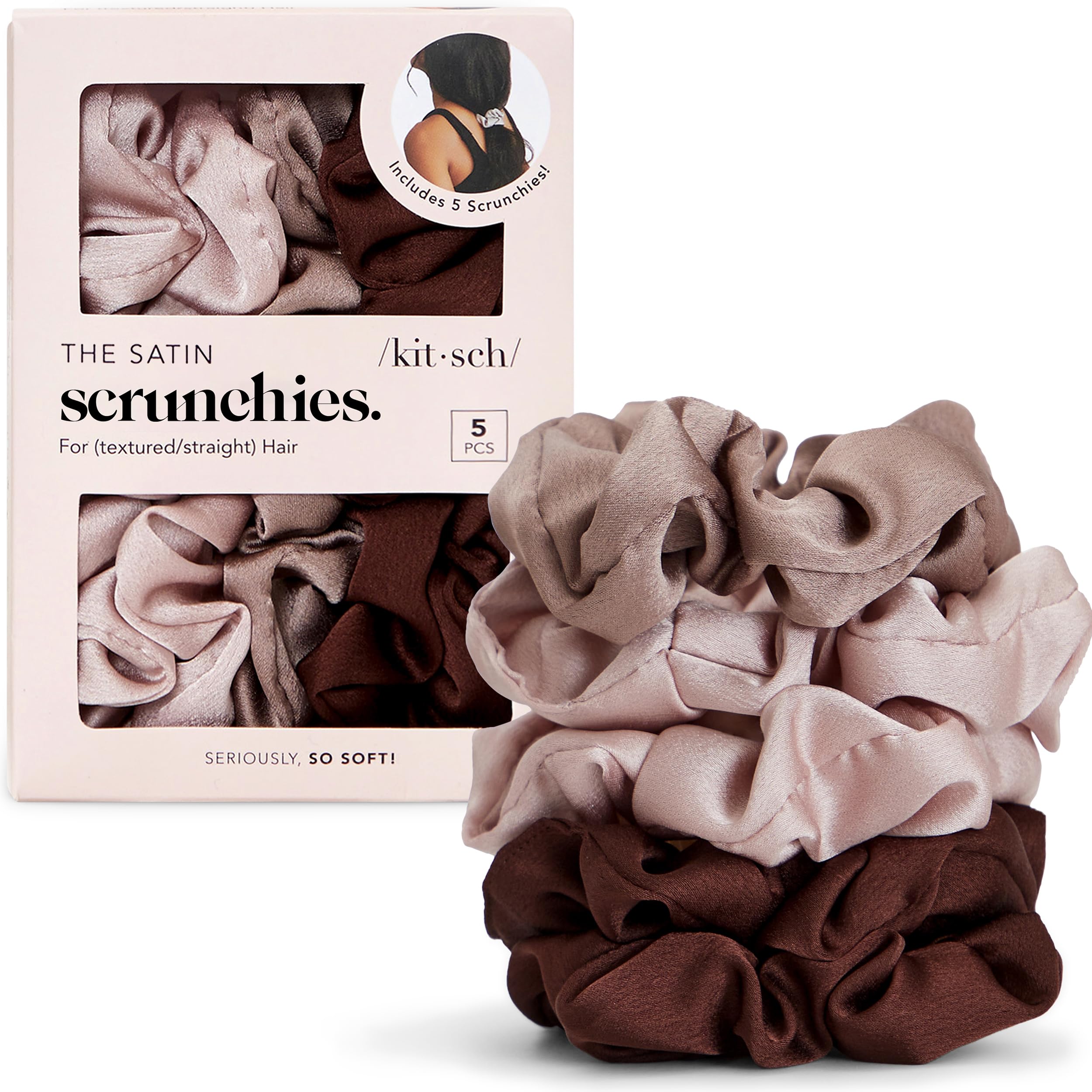 Satin Scrunchie Set