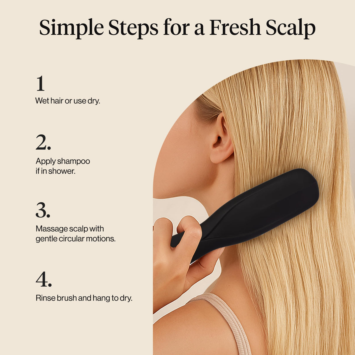 Scalp Exfoliating Massage Brush