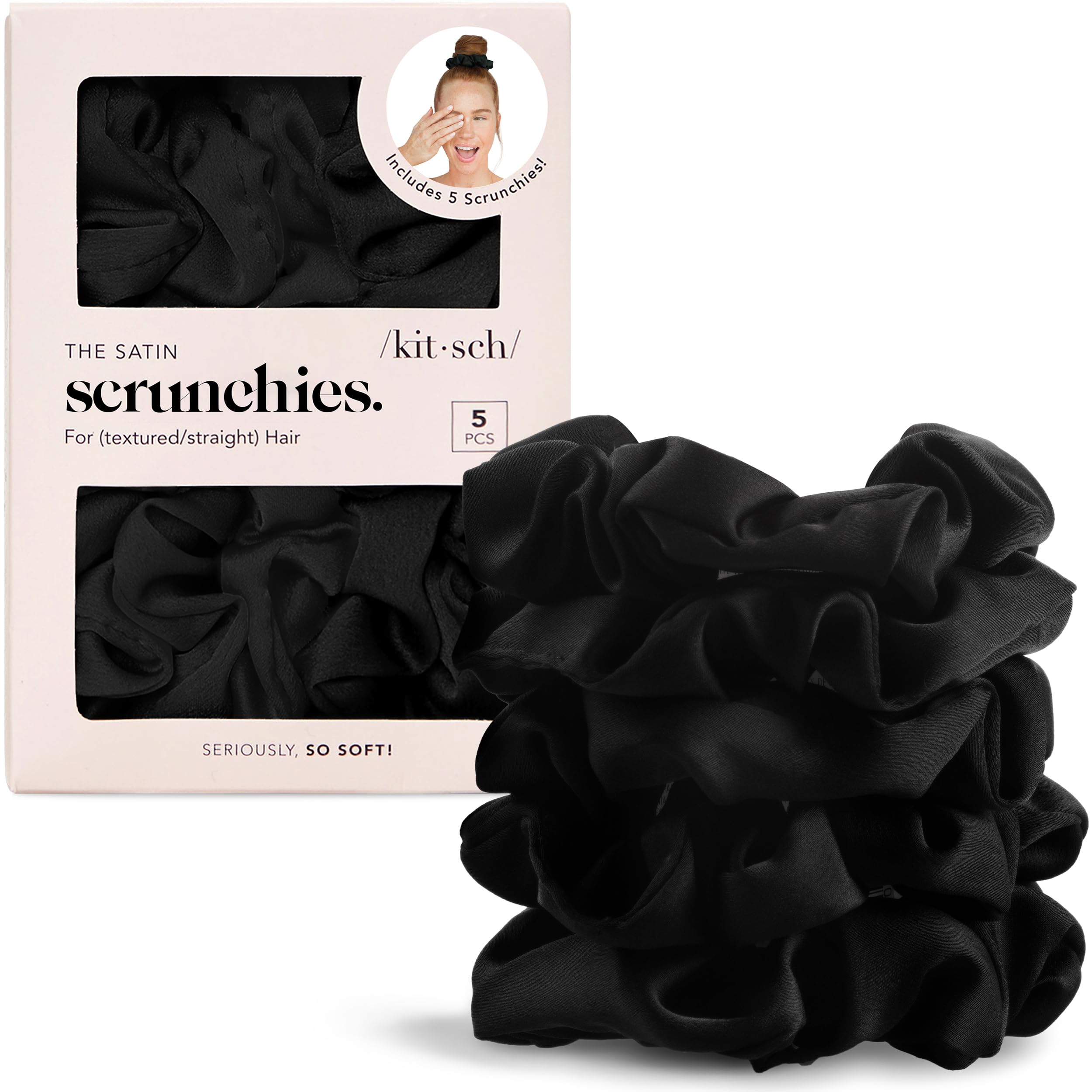 Satin Scrunchie Set
