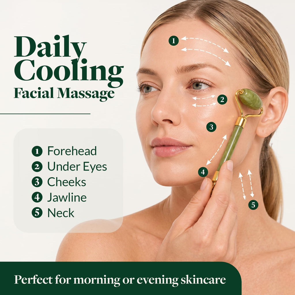 Jade Roller and Gua Sha Set