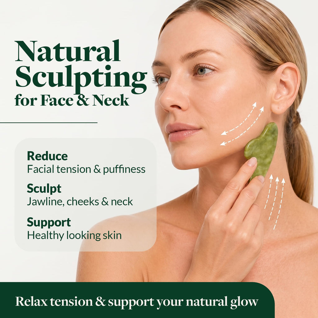 Jade Roller and Gua Sha Set