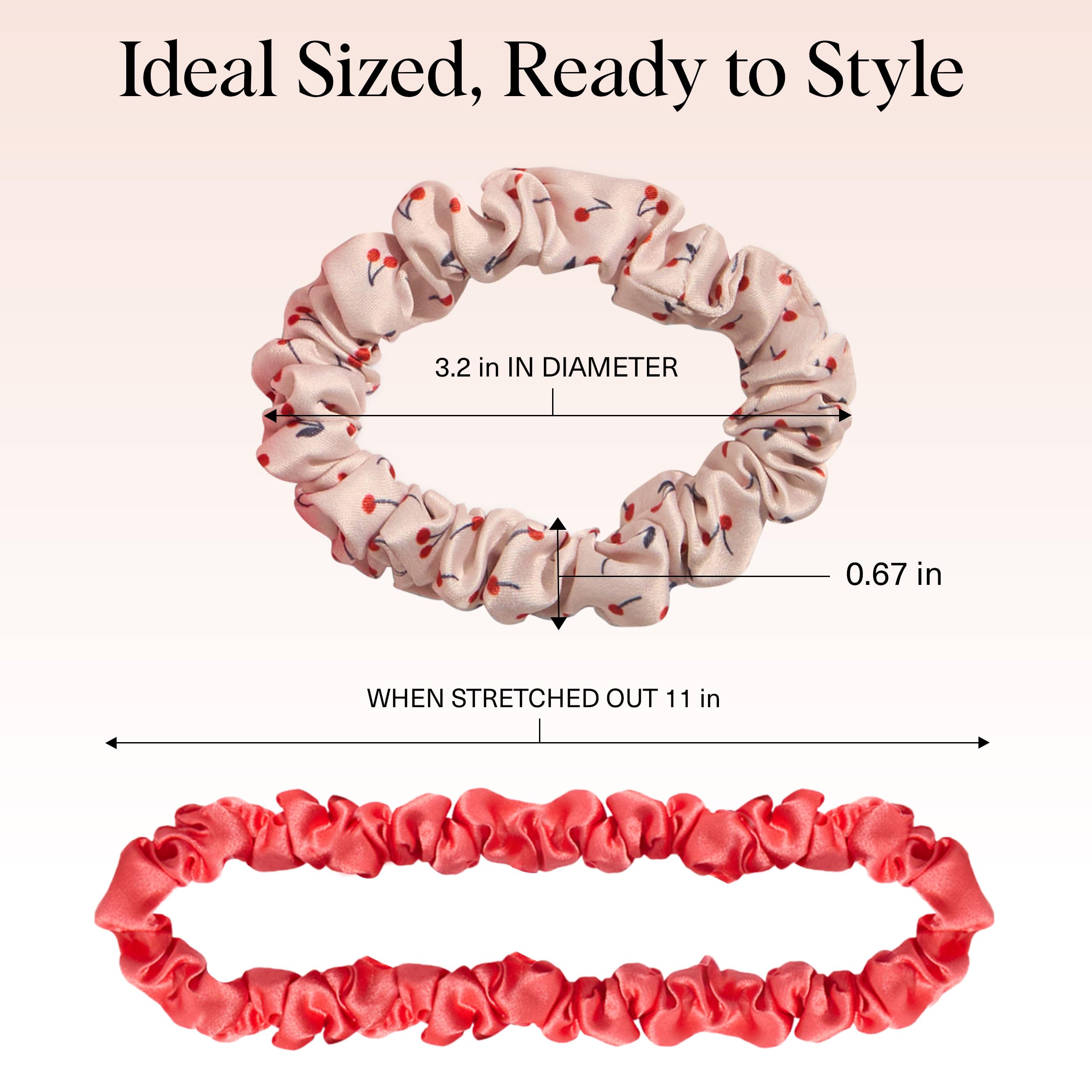 Satin Scrunchie Set