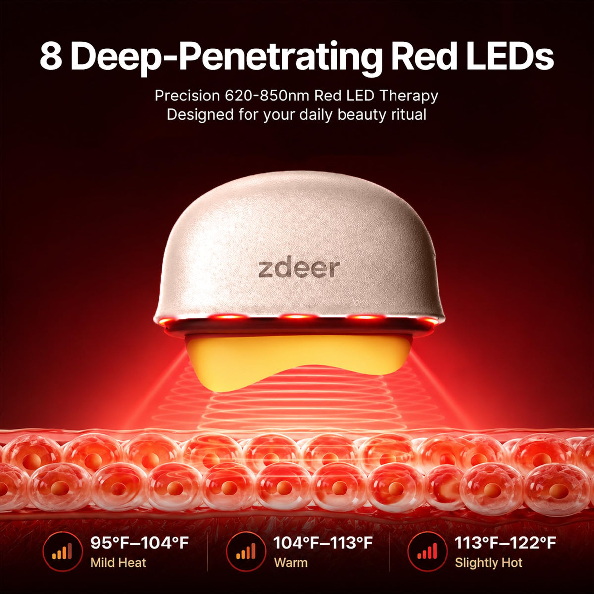 Heated LED Gua Sha Massager