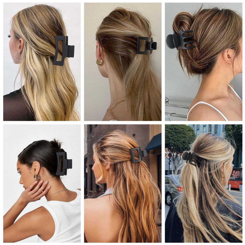 12-Piece Hair Claw Clip Set