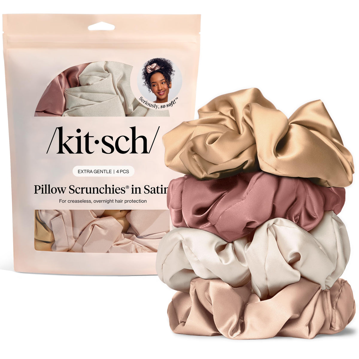 Satin Scrunchie Set
