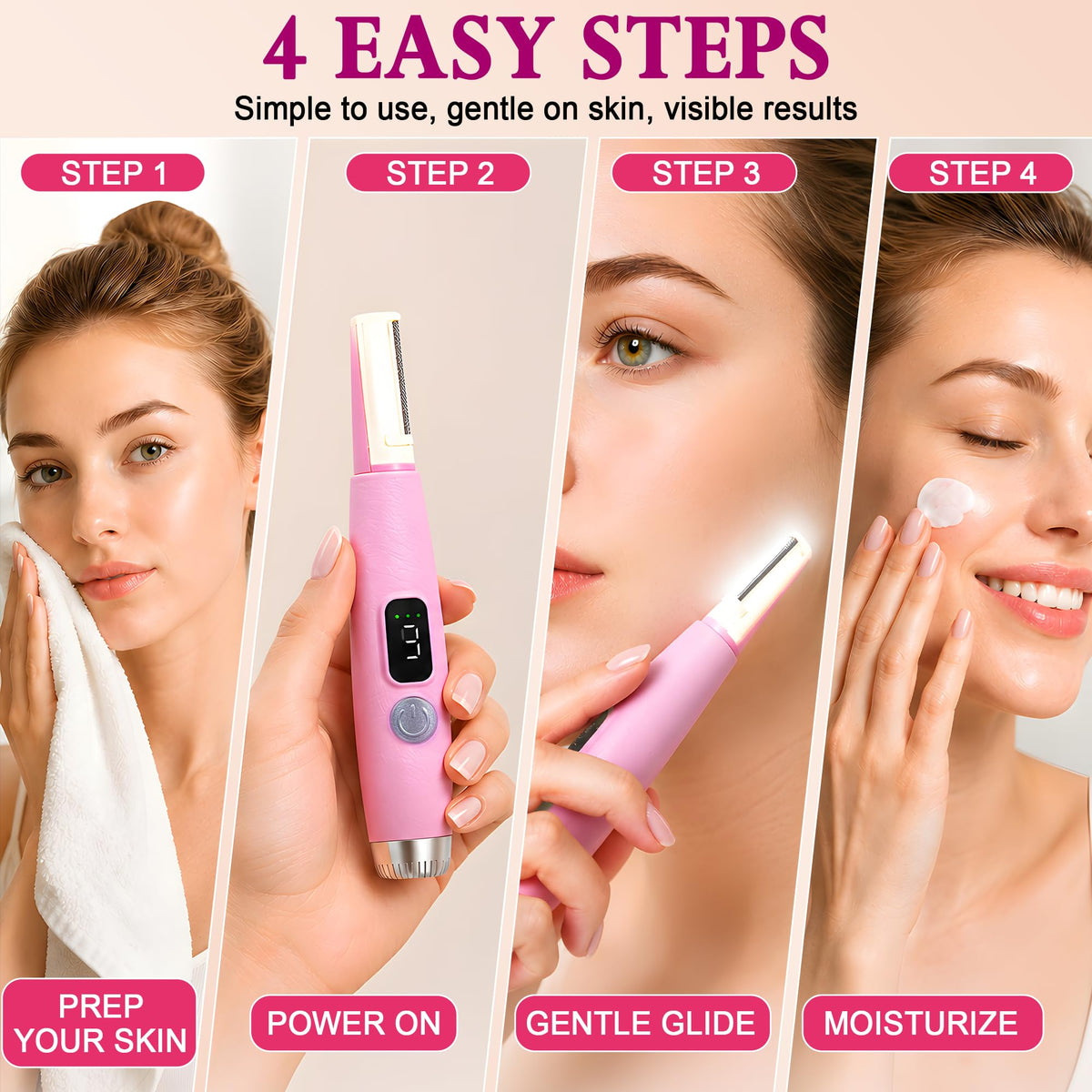 Sonic Dermaplane Razor Kit