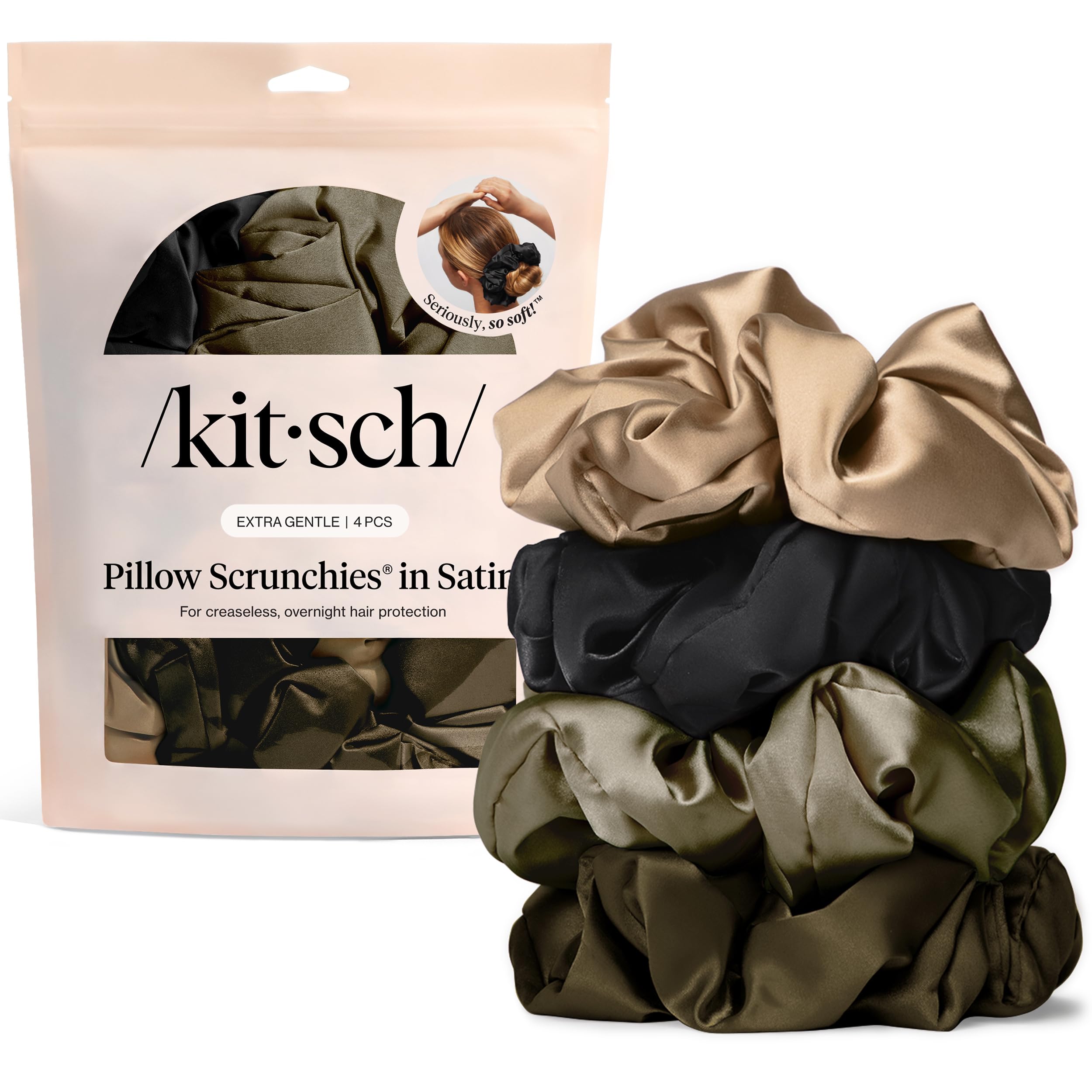 Satin Scrunchie Set