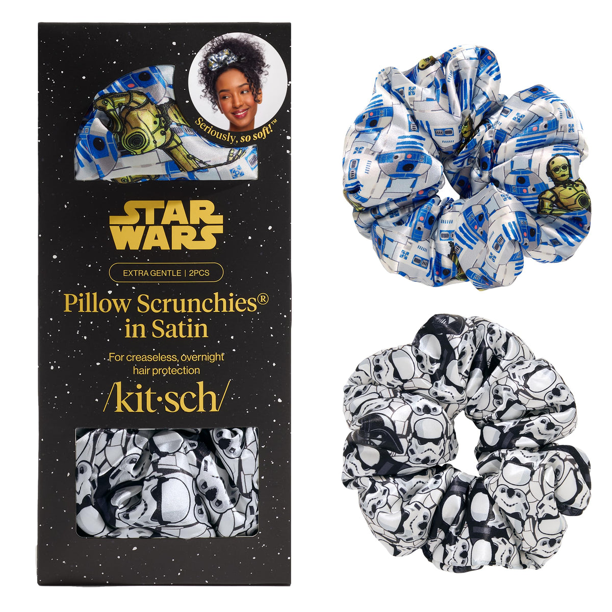 Satin Scrunchie Set