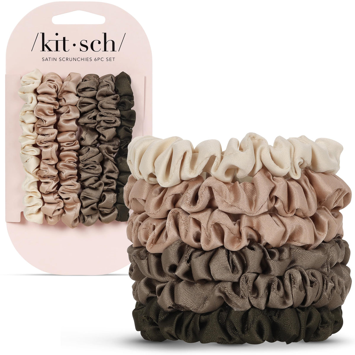 Satin Scrunchie Set