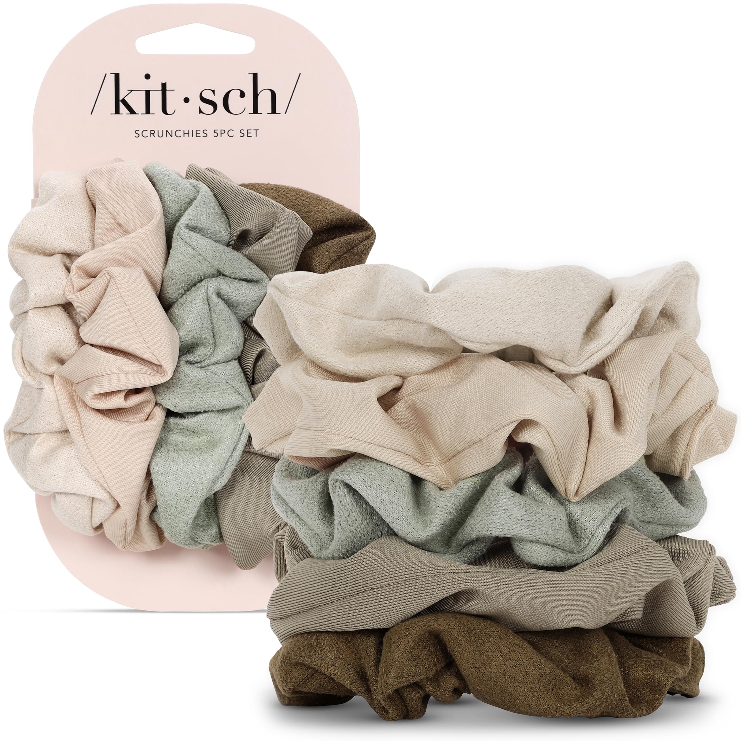 Satin Scrunchie Set