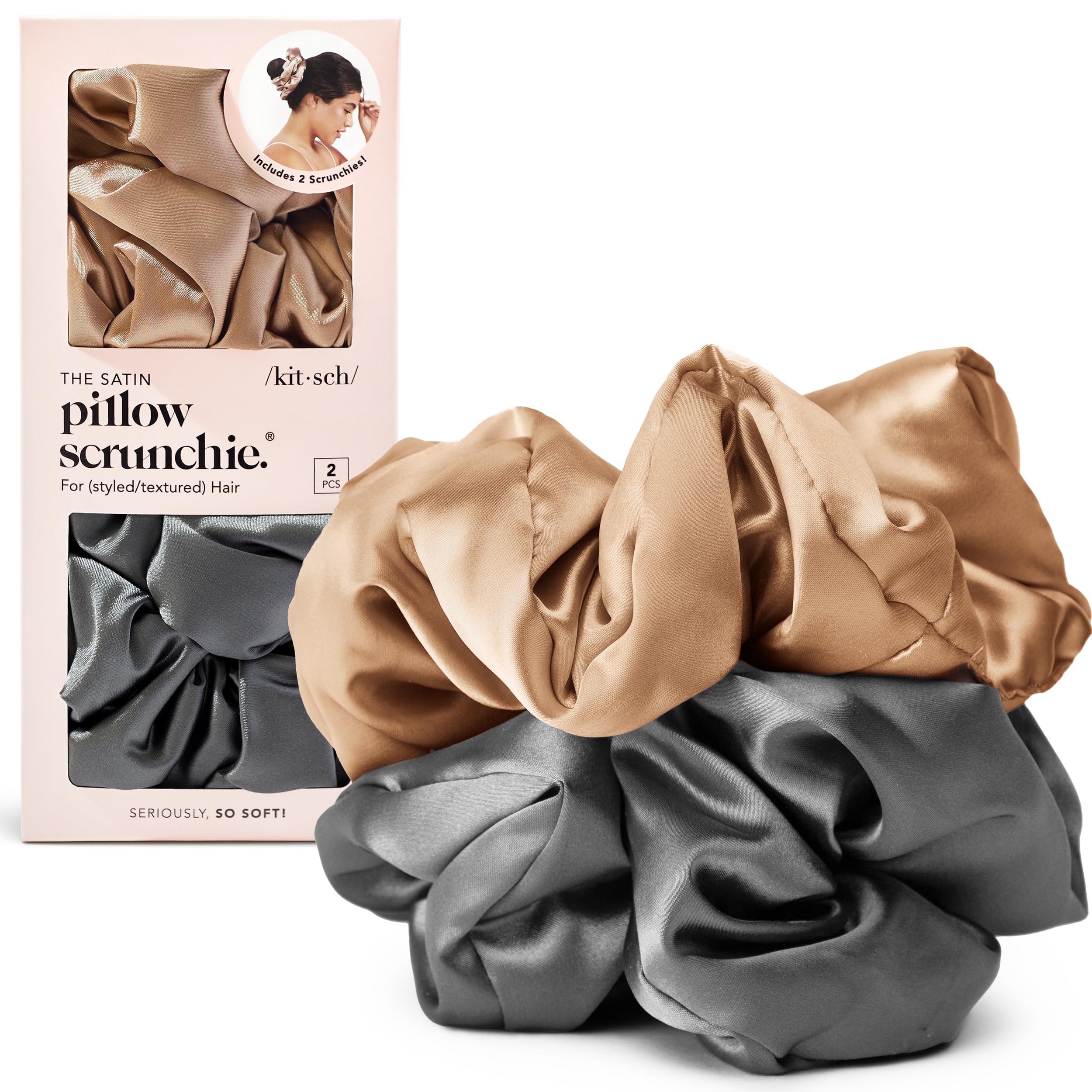 Satin Scrunchie Set